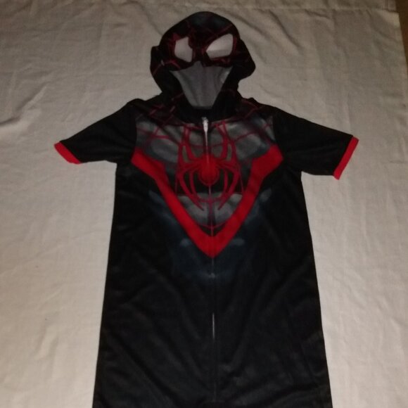 Kids Spider Hero Costume - Black and Red - Picture 1 of 6